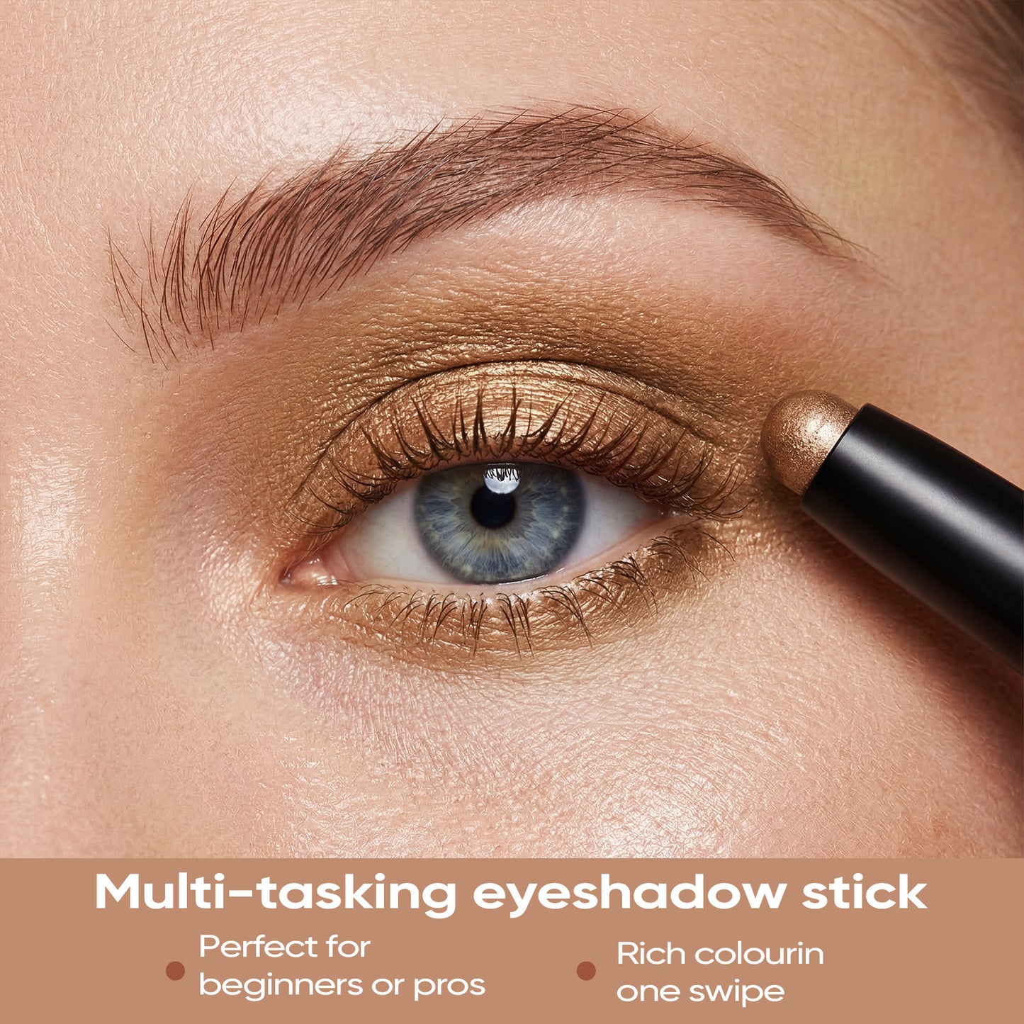 Cofier Lazy Girl Eyeshadow Stick – One Swipe Blendable Cream Shadow, Waterproof Long-Lasting Eye Makeup