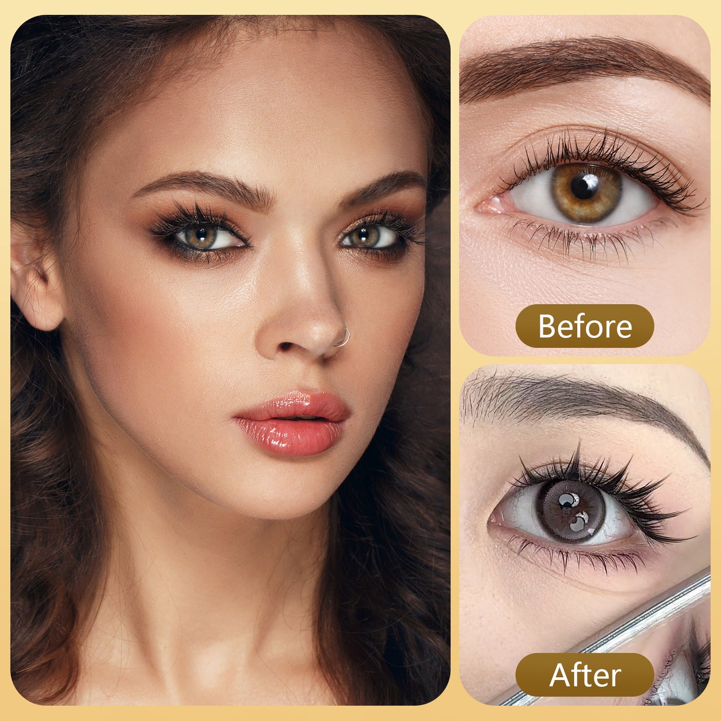 Cofier Vivid Lash Clusters 8-16mm C Curl – No Glue DIY Lash Kit