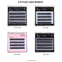 COFIER Glue-Free 4-Style Mini Lash Set