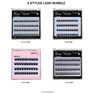 COFIER Glue-Free 4-Style Mini Lash Set